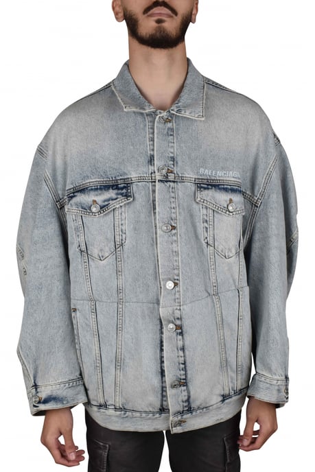 Balenciaga Spijkerjasje Blauw - Image 2