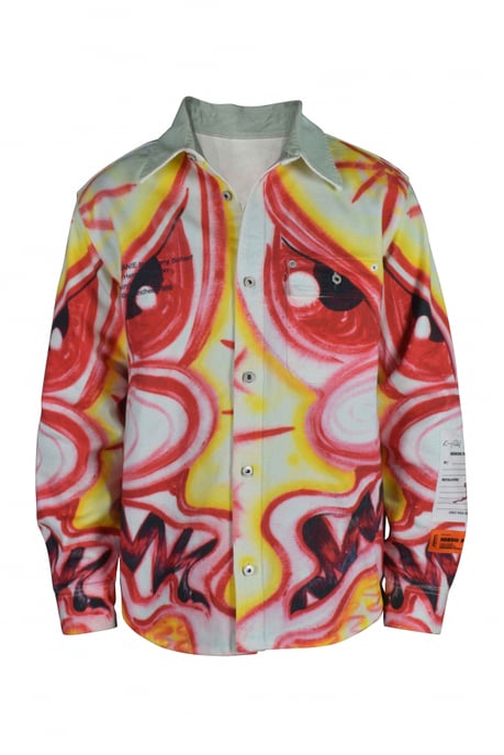 Heron Preston Veelkleurig spijkerjack Veelkleurig - Image 1
