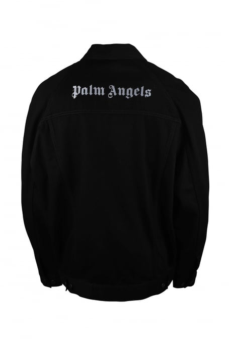 Palm Angels Spijkerjasje Zwart - Image 3