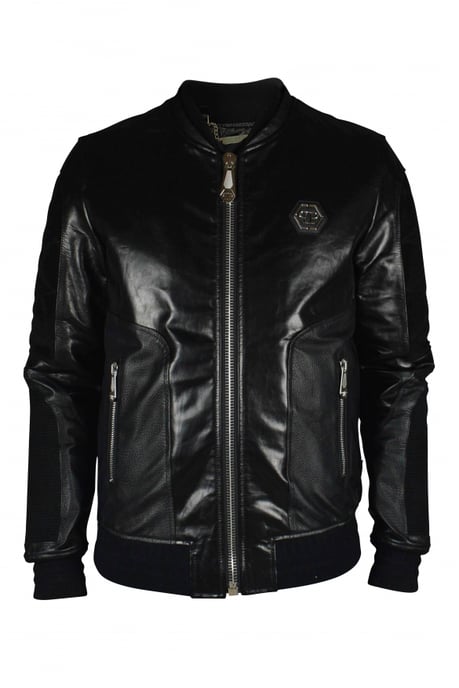 Philipp Plein Bomberjack Zwart - Image 1