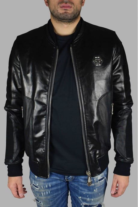 Philipp Plein Bomberjack Zwart - Image 4