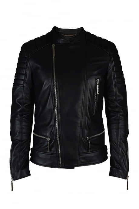 Philipp Plein Bikerjack Zwart - Image 1