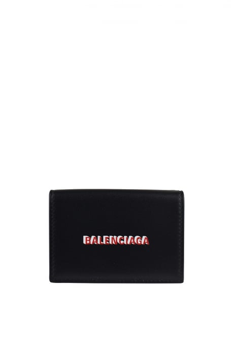 Balenciaga Portemonnee Cash Mini Zwart - Image 1