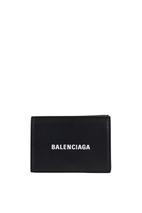 Balenciaga Portemonnee Cash Mini Zwart - Image 1