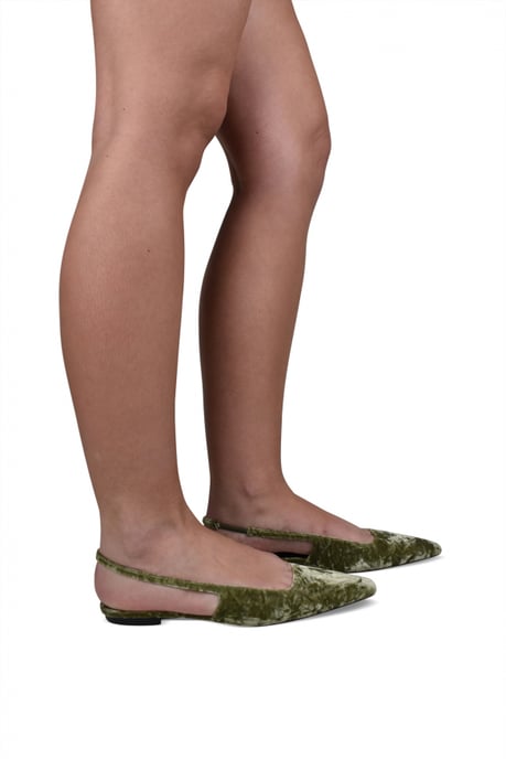 Saint Laurent ballerina's Blade Green - Image 2