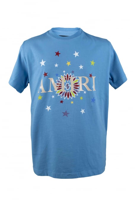 AMIRI T-Shirt Blauw - Image 1