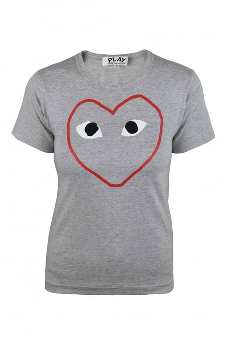 Comme des garçons T-Shirt Grijs - Image 1