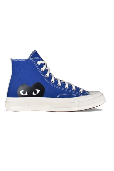 Comme des garçons Chuck Taylor hoge sneakers Blauw - Image 1