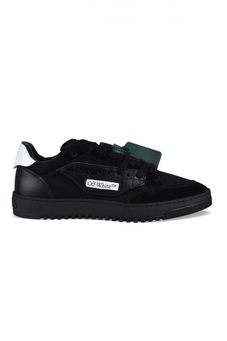 Gebroken witte sneakers zwart - Image 1