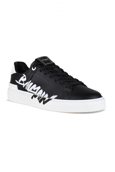 Balmain B-court Sneakers Zwart - Image 2