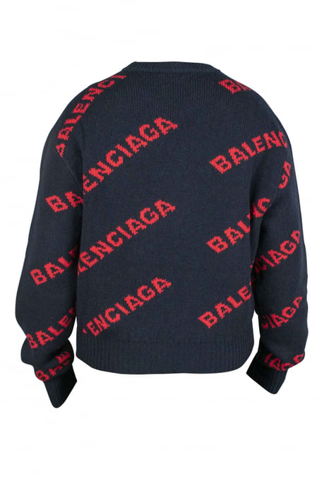 Balenciaga Trui Blauw - Image 2