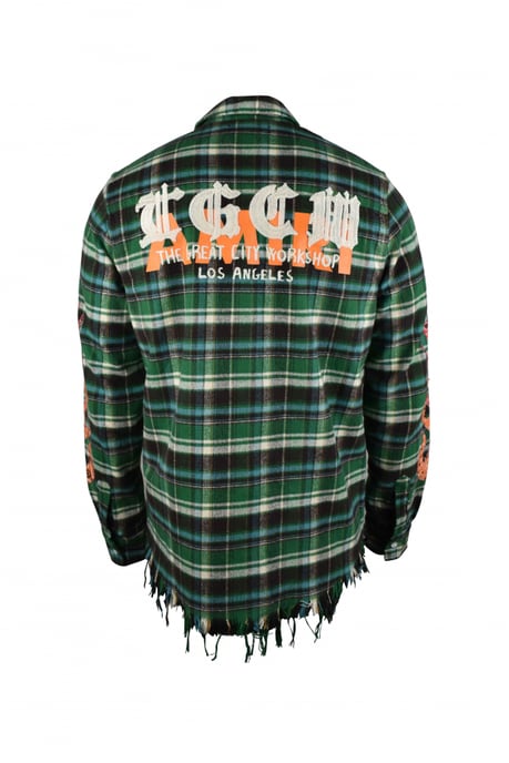 AMIRI Overhemd Groen - Image 3