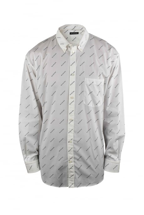 Balenciaga Overhemd Wit - Image 1
