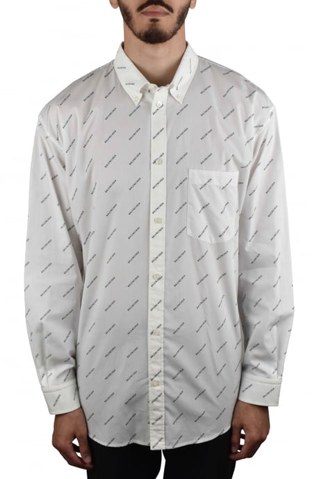 Balenciaga Overhemd Wit - Image 2
