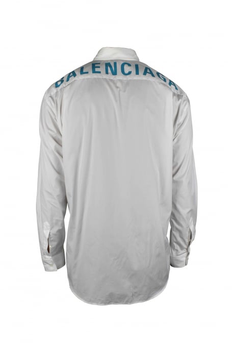 Balenciaga Overhemd Wit - Image 3