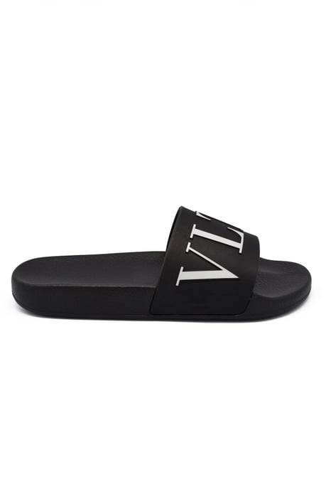 Valentino Garavani VLTN-slippers Zwart - Image 1