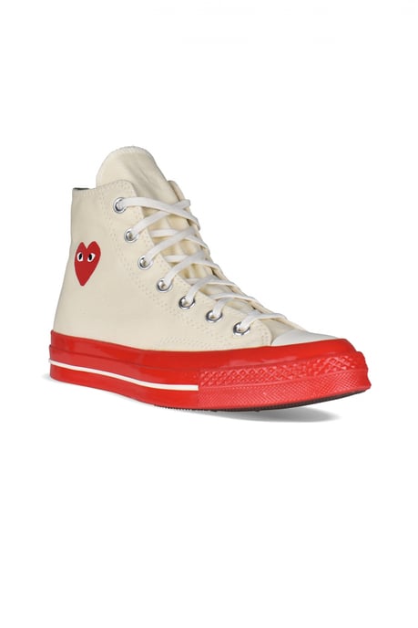 Comme des garçons Chuck Taylor hoge sneakers Nude - Image 2