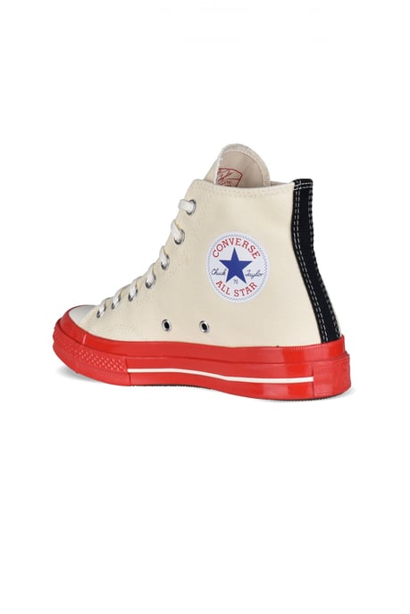 Comme des garçons Chuck Taylor hoge sneakers Nude - Image 3