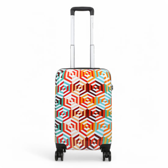 Uitbreidbare harde schaal met ombre kleurrijke 8 wielen kofferprint bagage - Image 5