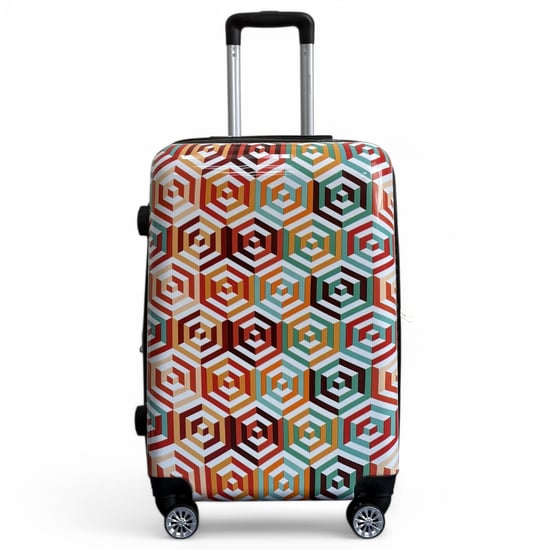 Uitbreidbare harde schaal met ombre kleurrijke 8 wielen kofferprint bagage - Image 6