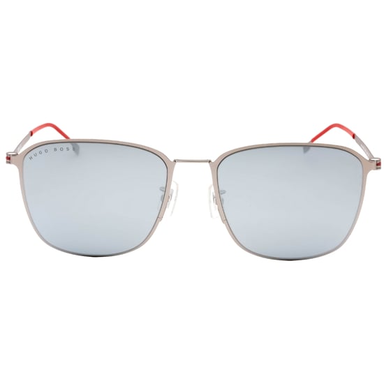 Hugo Boss Extra White ML Lens Mat Ruthenium Zilver Zonnebril - Image 1