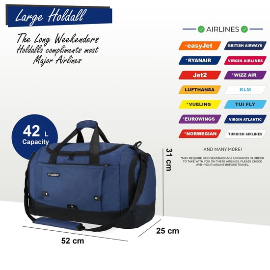 Grote weekendtas, handbagage, sporttas, reistas voor in de handbagage - Image 2