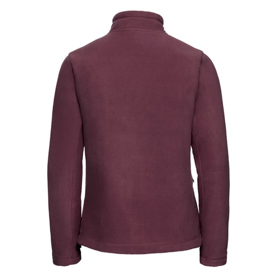 Russell Dames/Dames Full Zip Outdoor Fleecejack (Bourgondië) - Image 2