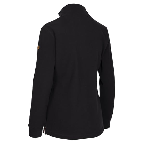 Trespass Dames/Dames Groot Hart Fleece (Zwart) - Image 2
