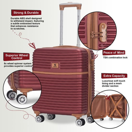 ABS Hardshell Onderstoel Cabinekoffer 45 x 35 x 20 cm Bagage Geschikt voor Easyjet - Image 3