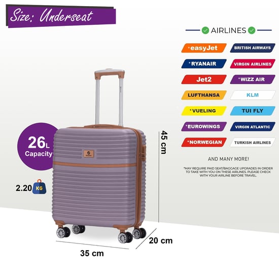 ABS Hardshell Onderstoel Cabinekoffer 45 x 35 x 20 cm Bagage Geschikt voor Easyjet - Image 2