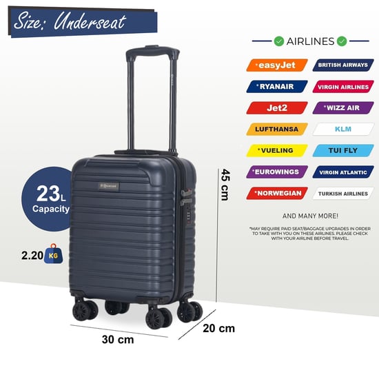 ABS Hardshell Onderstoel Koffer 45 x 30 x 20 cm Bagage Geschikt voor Wizz Air - Image 2
