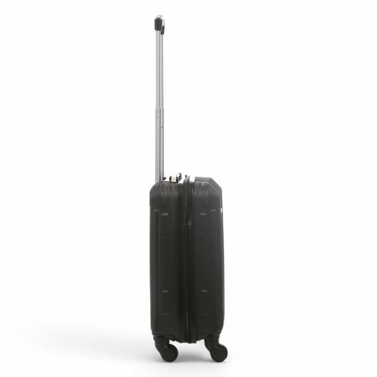 Harde koffer met zwarte ABS-behuizing en 8 wielen voor onder de stoel - Image 5