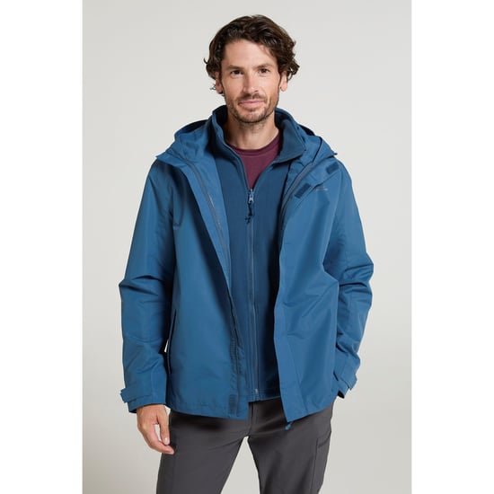 Mountain Warehouse Heren Fell II 3 in 1 jas (Donkerblauw) - Image 1