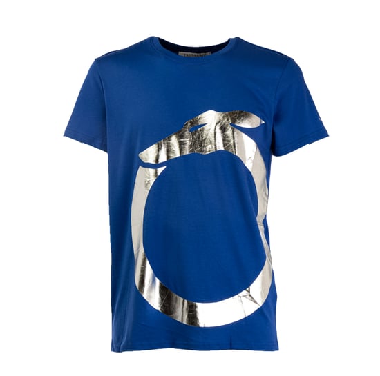 HEREN T-SHIRT MET KORTE MOUWEN EN EFFEN RONDE HALS MET PRINT - Image 1