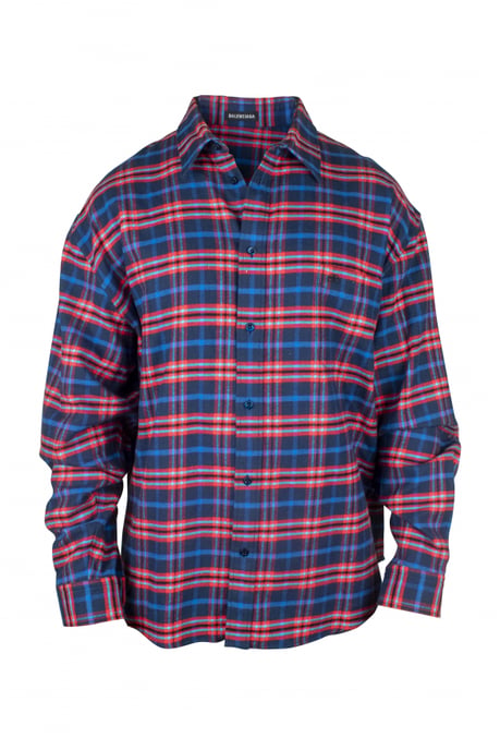Balenciaga Overhemd Rood - Image 1