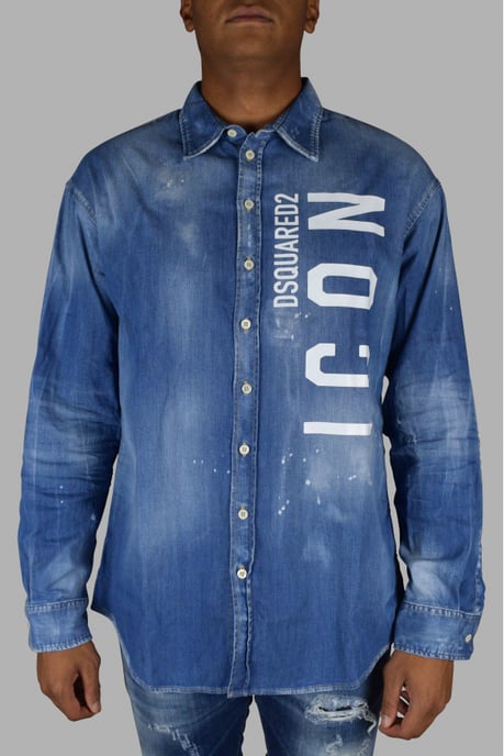 Dsquared2 Denim overhemd blauw - Image 2