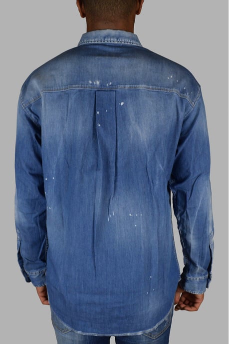 Dsquared2 Denim overhemd blauw - Image 4