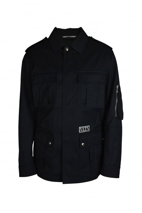 Valentino Garavani VLTN Jas Zwart - Image 1