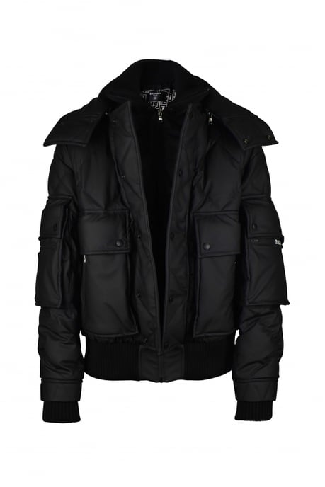 Balmain donsjack zwart - Image 4