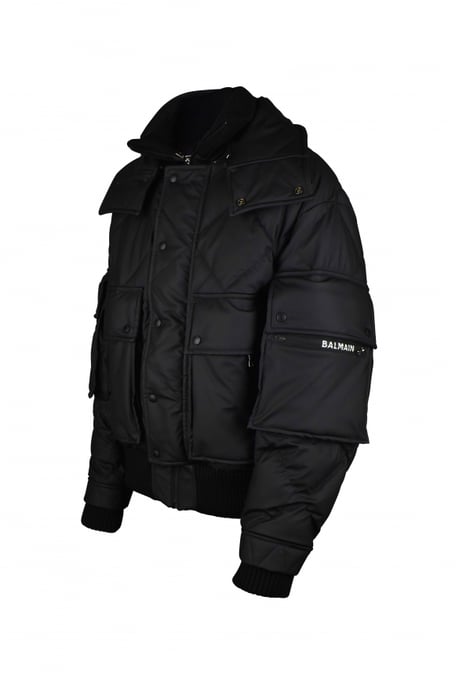 Balmain donsjack zwart - Image 6