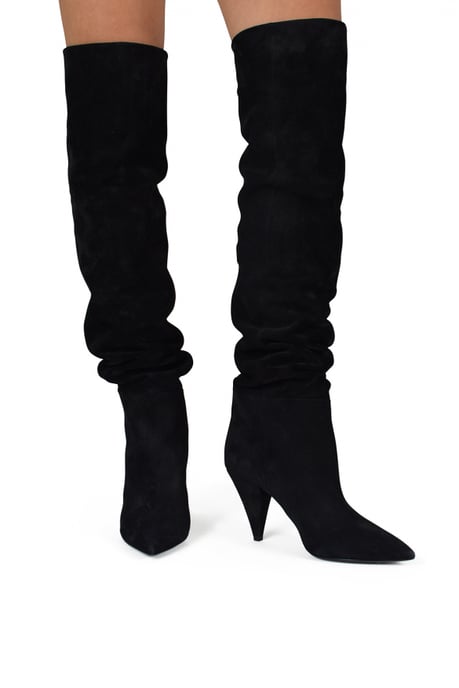 Saint Laurent Era 85 overknee laarzen Zwart - Image 2