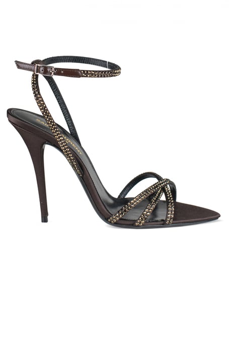 Saint Laurent Ava Sandalen Bruin - Image 1