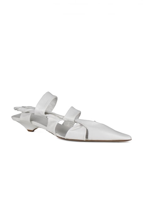 Bottega Veneta Sandalen BV Punt Wit - Image 3