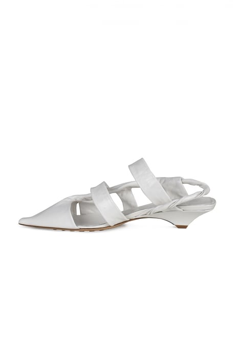 Bottega Veneta Sandalen BV Punt Wit - Image 4