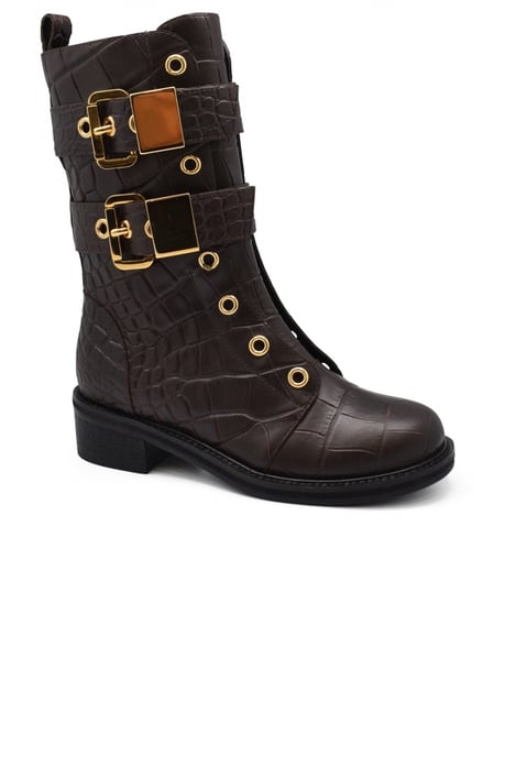 Giuseppe Zanotti Leren laarzen Bruin - Image 3