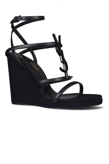 Saint Laurent Cassandra espadrilles Zwart - Image 2