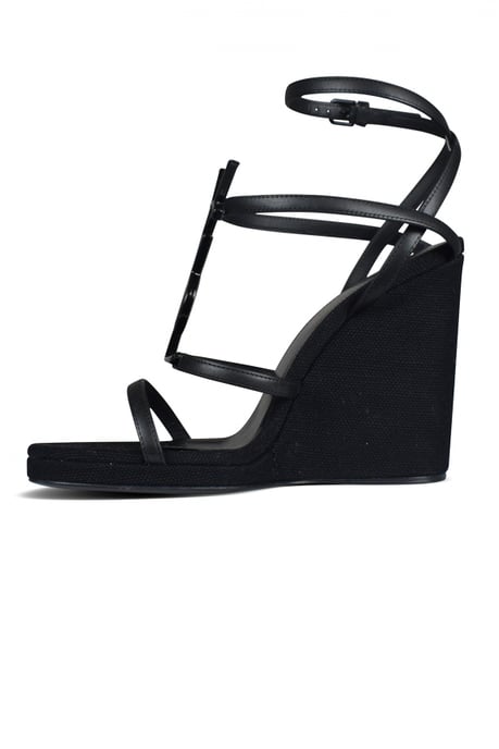 Saint Laurent Cassandra espadrilles Zwart - Image 3