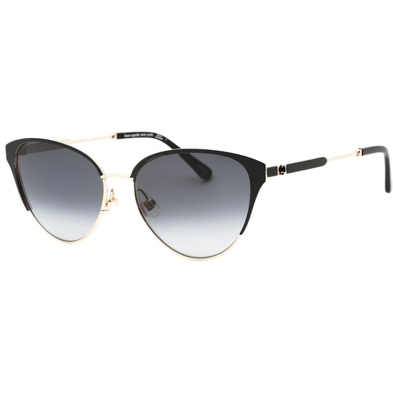 Kate Spade donkergrijze SF-lens gouden zonnebril met zwart detail - Image 2