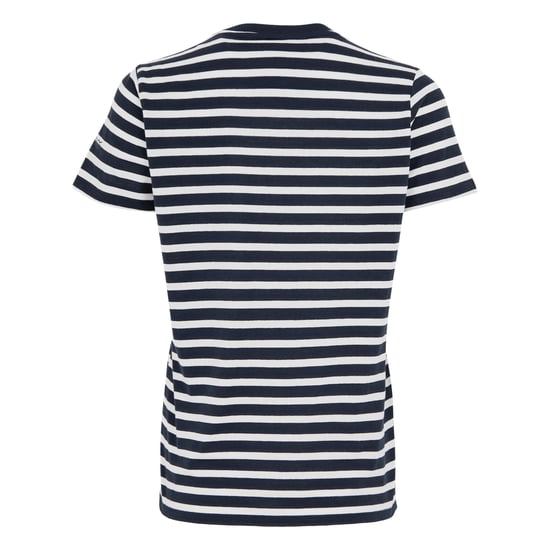 Regatta Dames/Dames Bayletta Gestreept T-shirt (Marine, Wit) - Image 2