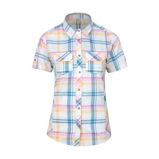 Mountain Warehouse Dames/Dames Katoenen Vakantie Shirt (Wit) - Image 1